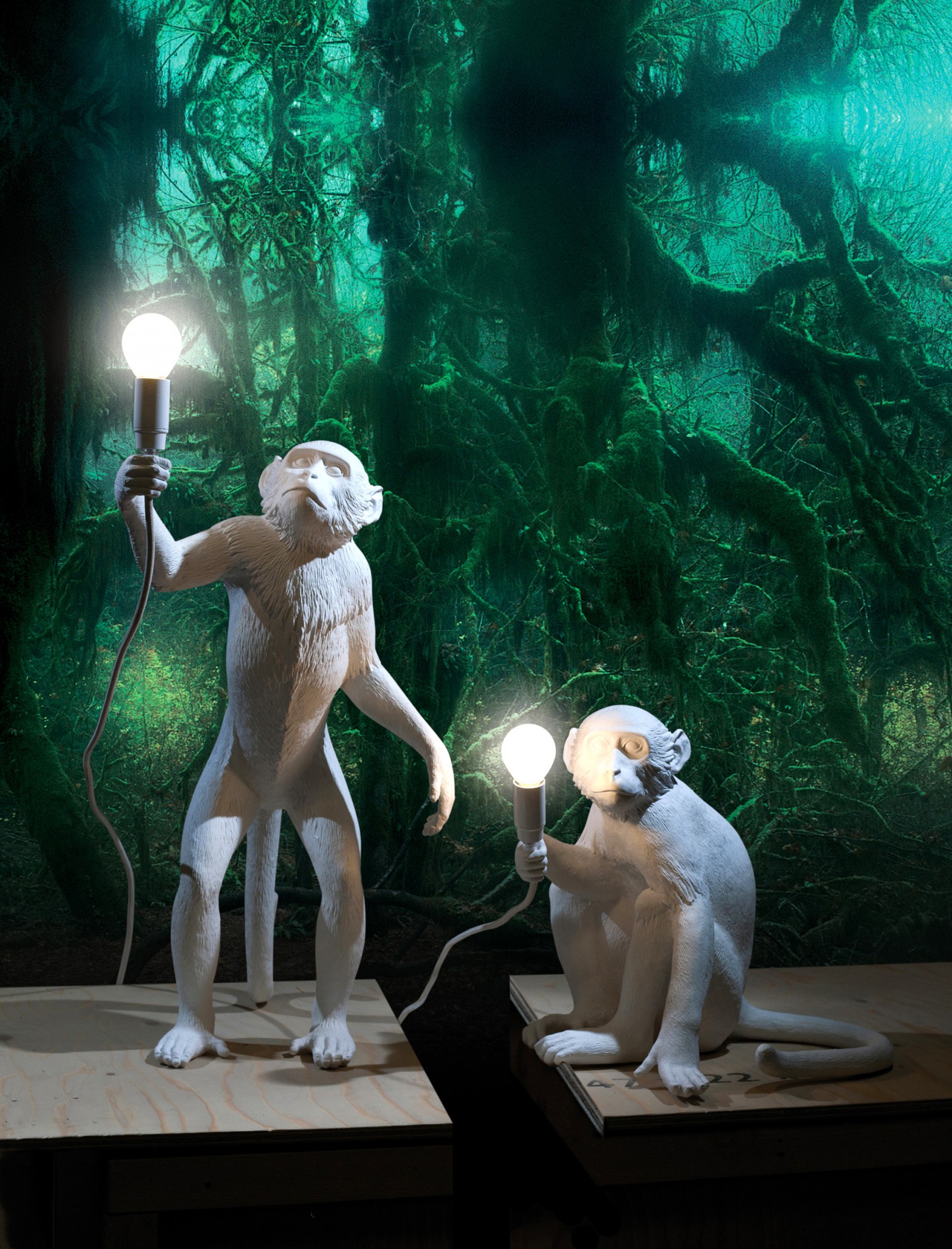 the monkey lamp seletti