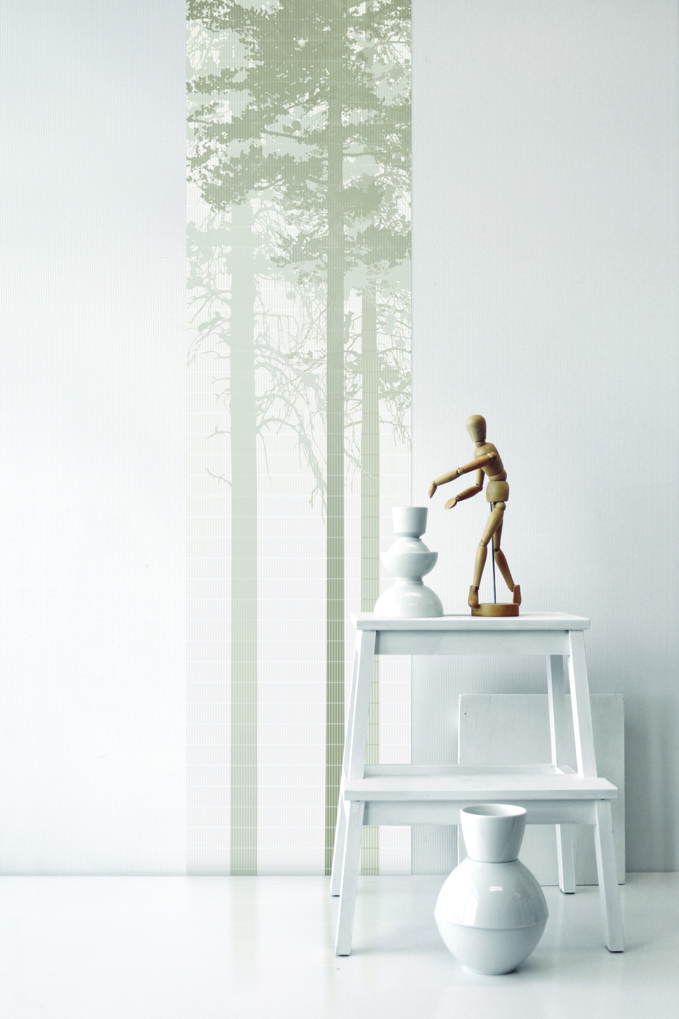 tapet scandinavian surface woodland_beige